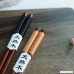 LtrottedJ 2 Pairs Handmade Japanese Natural Chestnut Wood Chopsticks Set ，Value Gift - B07DWZ7X44